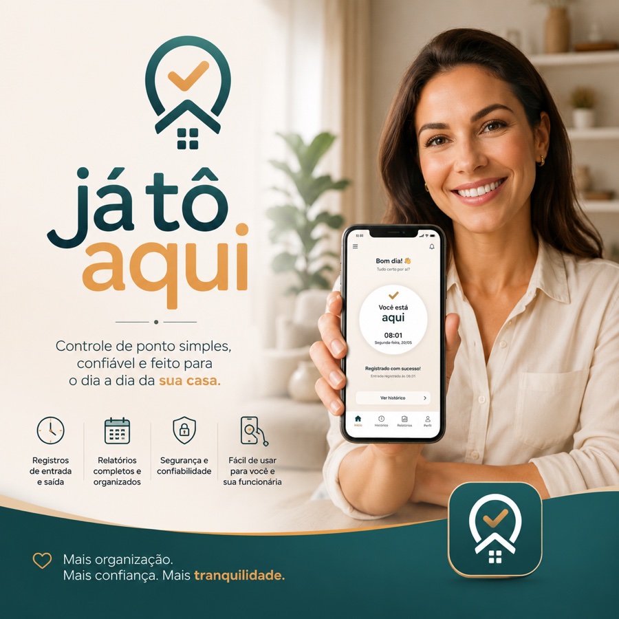 Já Tô Aqui — ponto eletrônico doméstico